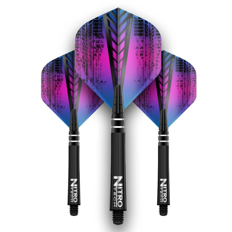 red-dragon-nitrotech-rainbow-flight-shaft-combo-medium image 1