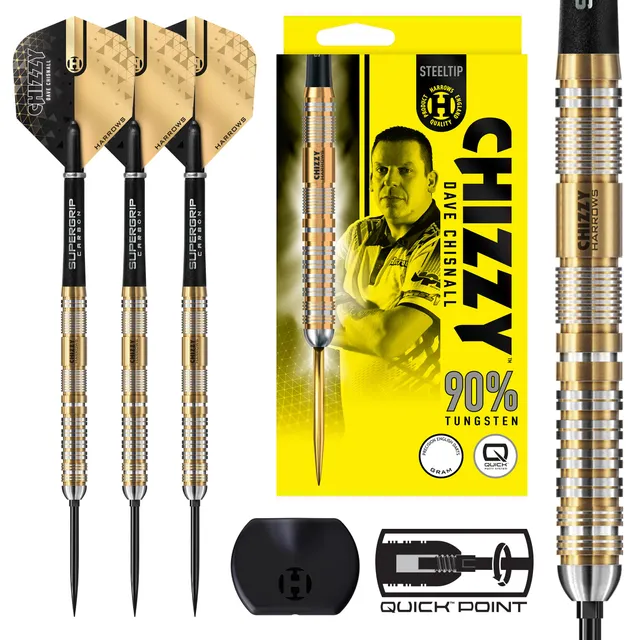 harrows-chizzy-90-series-2-steeldarts-23g-quick-point image 1