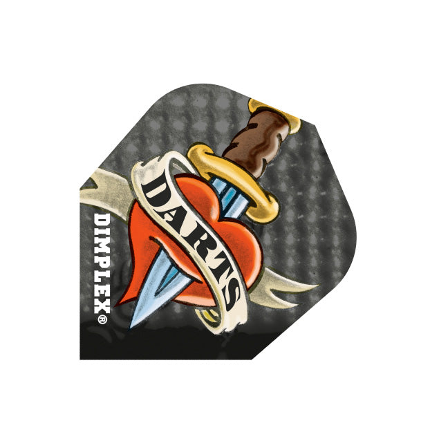 harrows-dimplex-dagger-heart-flights-standard-3er-set image 1