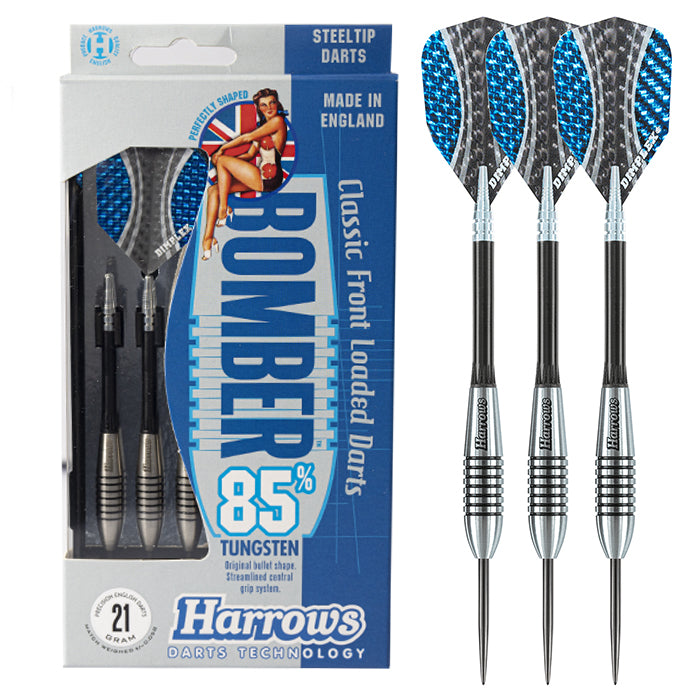 harrows-bomber-85-steeldarts-21g-mit-bullet-barrel image 1