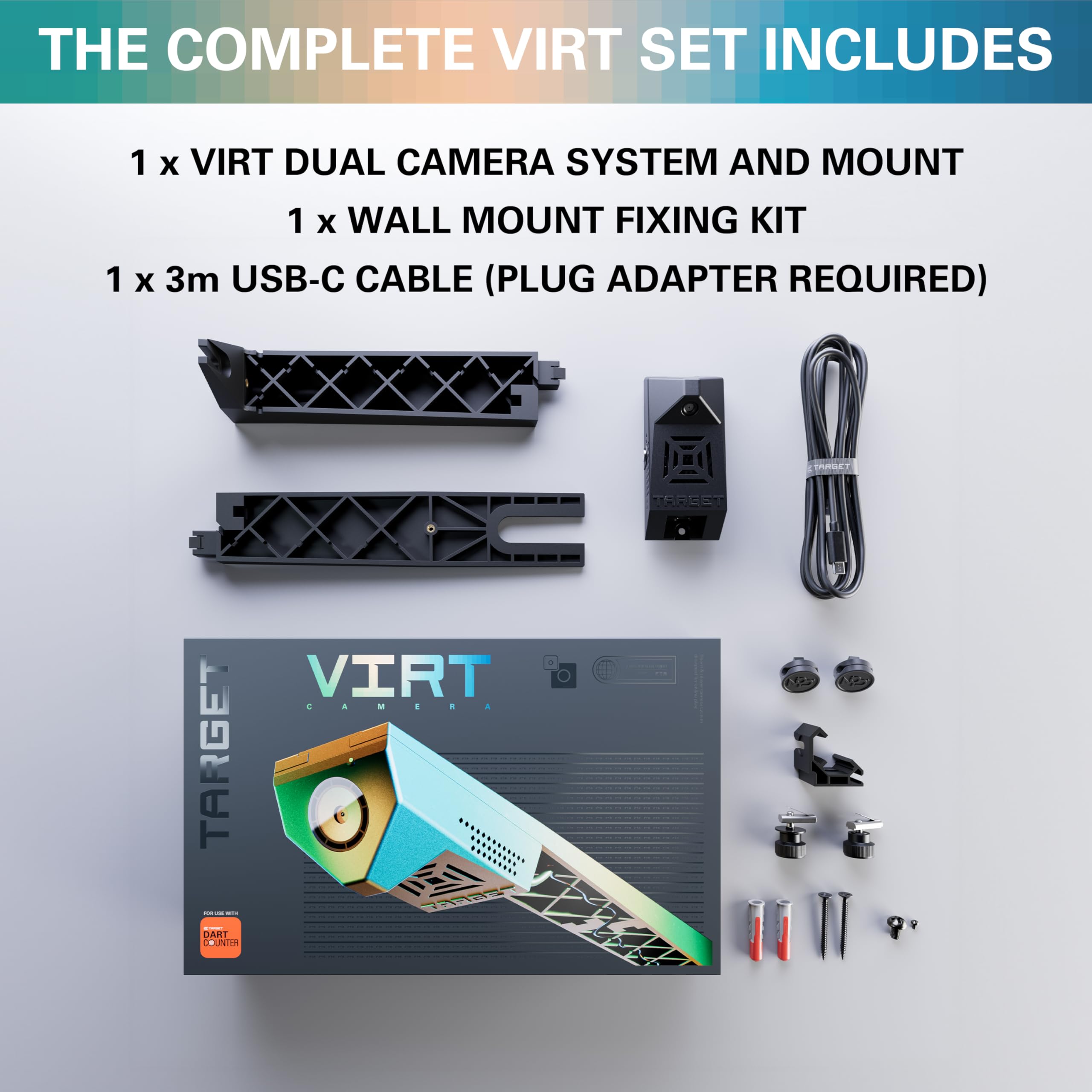 target-corona-vision-virt-dartboard-kamera-hd-dual image 6