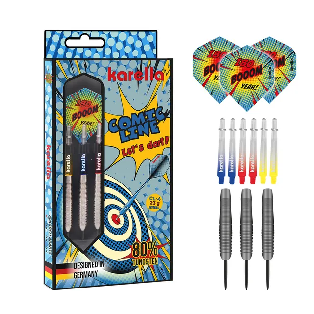 karella-comic-line-cl-4-steeldart-23g-80-tungsten image 1