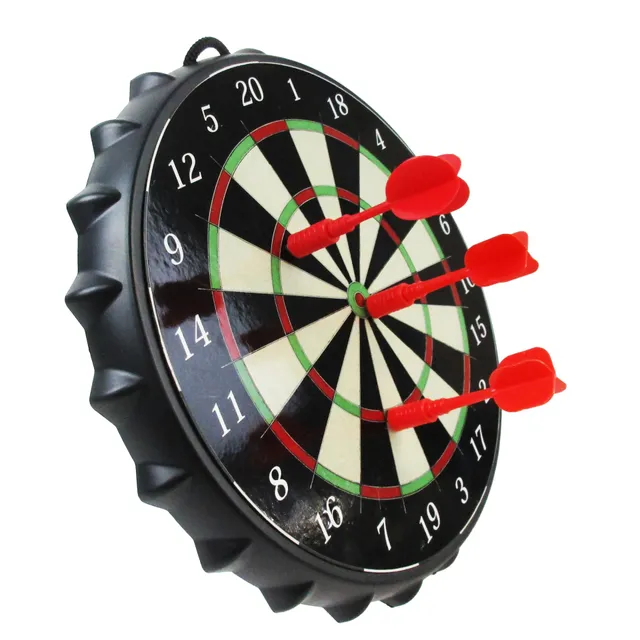 karella-eco-line-magnet-dartboard-mini-23-cm-mit-6-magnetdarts image 1