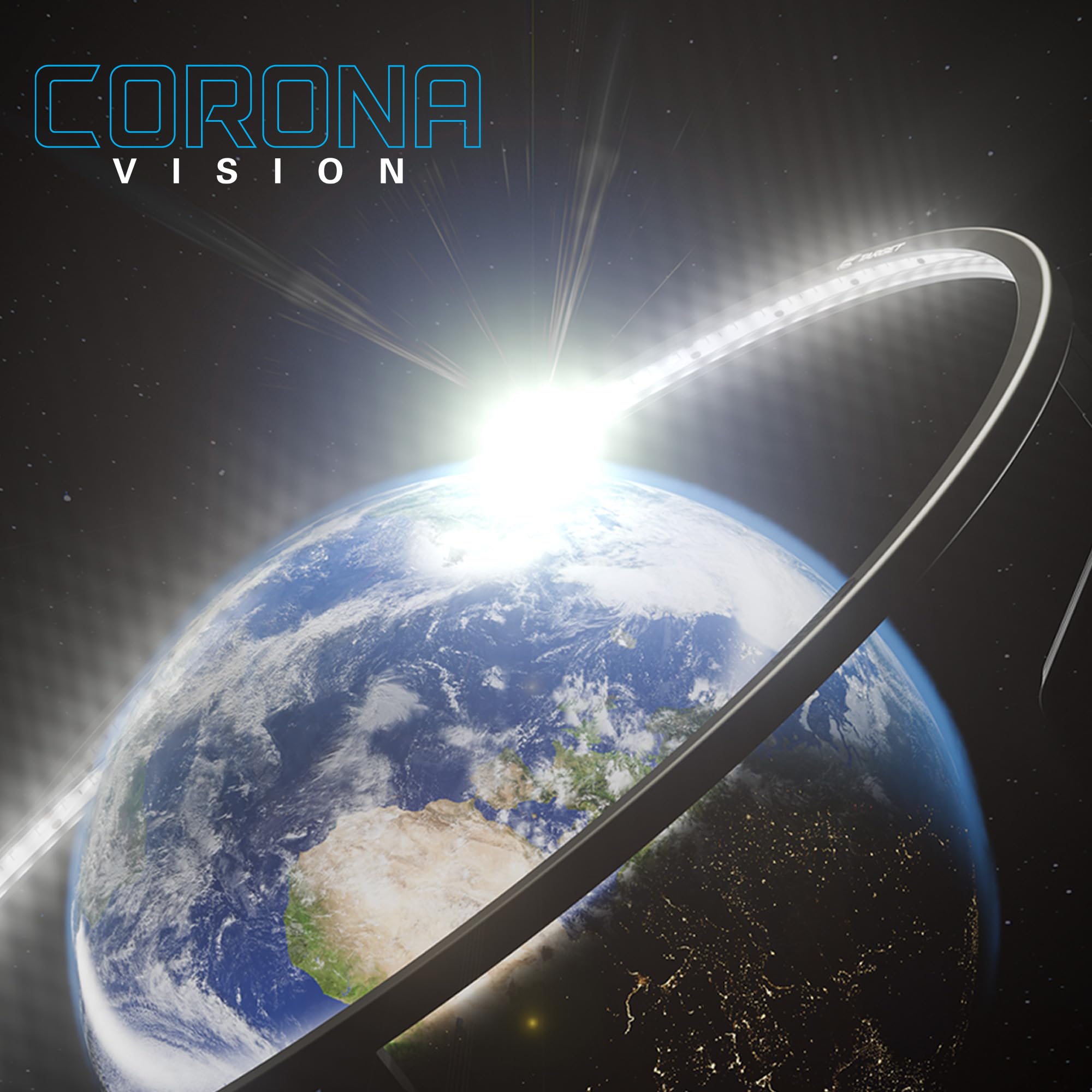 target-corona-vision-dartboard-beleuchtung-led-ring-wei image 5