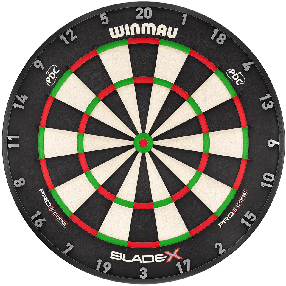 winmau-blade-x-dartscheibe-offizielle-pdc-sisal image 1