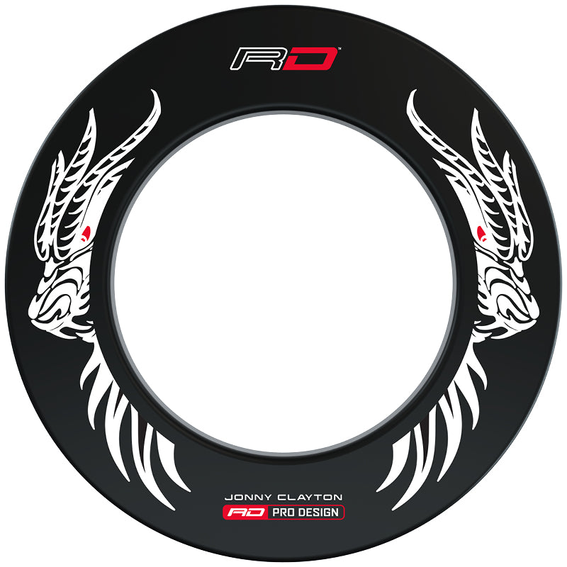red-dragon-jonny-clayton-dartboard-surround-auffangring image 1