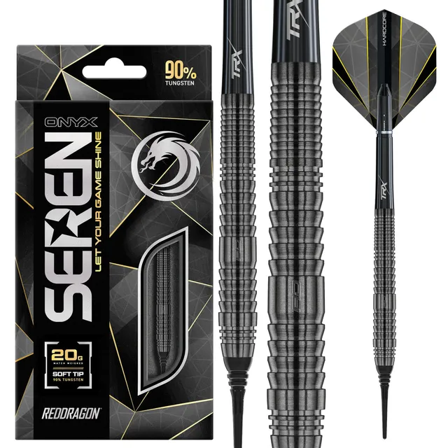 red-dragon-seren-2-onyx-softdarts-schwarz-soft-tip image 1