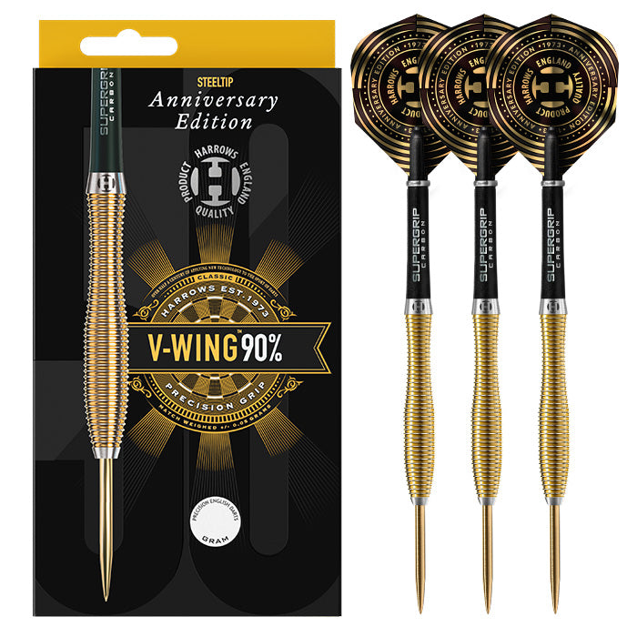 harrows-v-wing-steeldarts-90-21g-23g-25g-ring-grip image 1