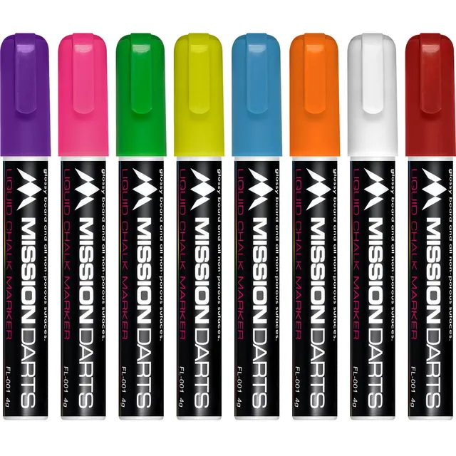 mission-samurai-liquid-chalk-kreidemarker-8er-set-bunt image 1