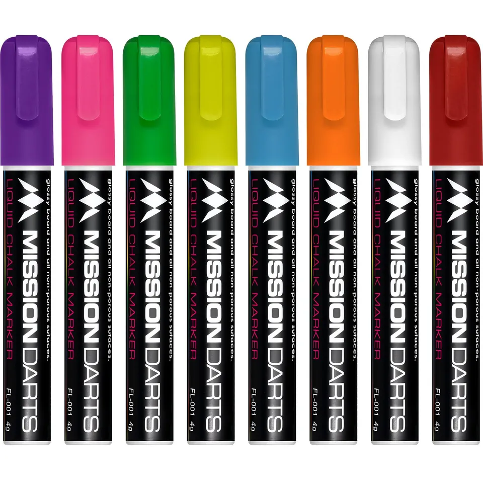 mission-samurai-liquid-chalk-kreidemarker-8er-set-bunt image 1