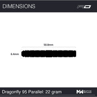 red-dragon-dragonfly-95-black-steeldarts-24g-parallel-tungsten image 5