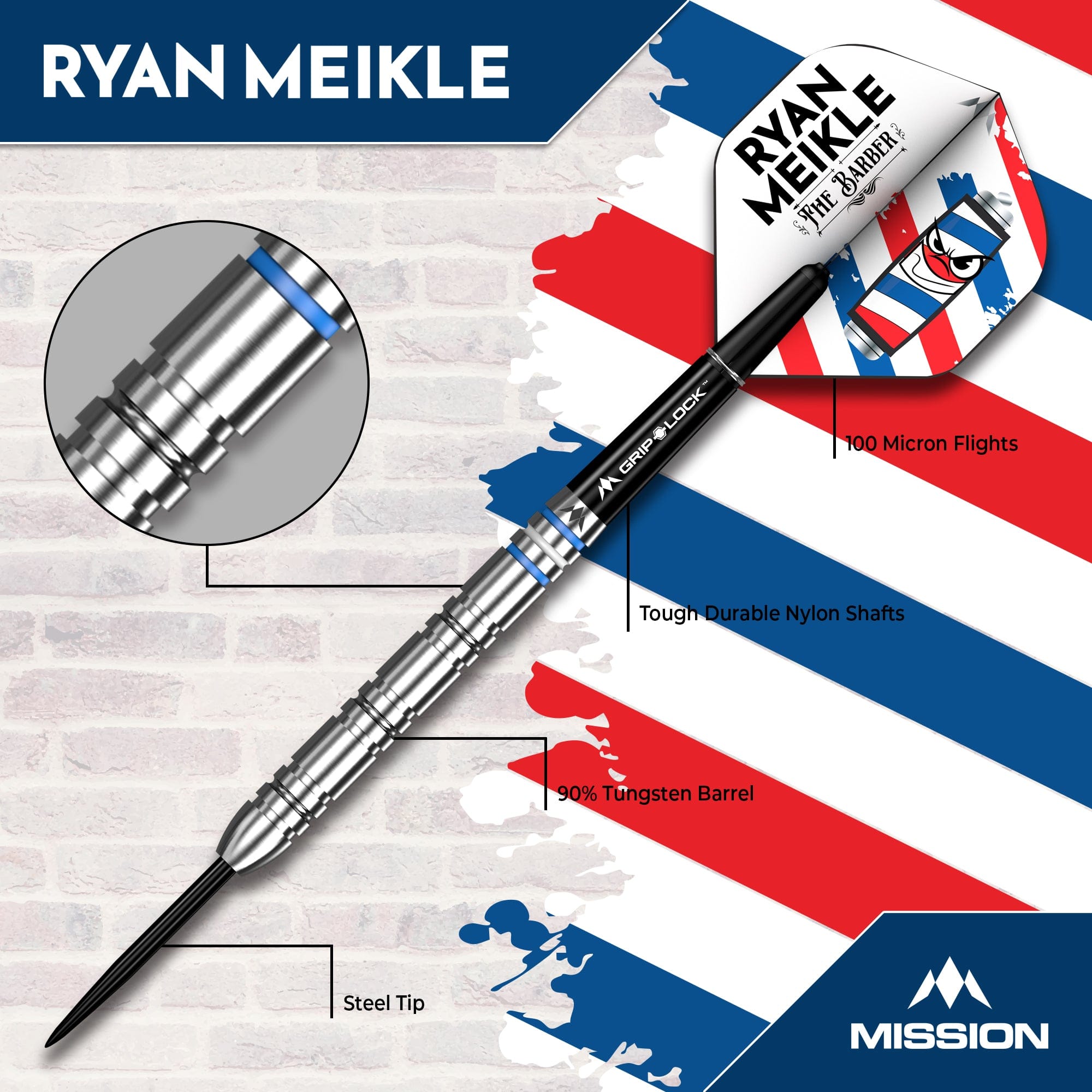 mission-ryan-meikle-steeldarts-23g-90-tungsten-straight image 3