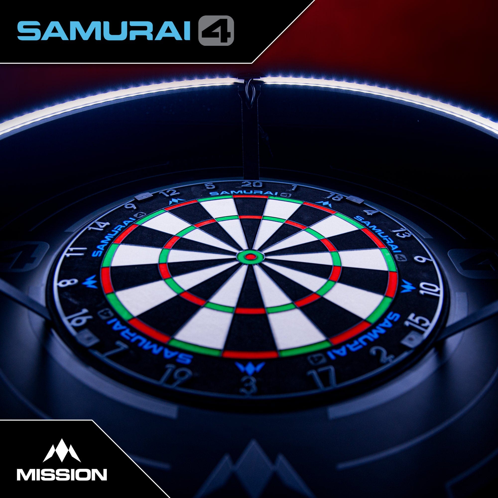 mission-samurai-4-dartscheibe-graphite-profi-knife-wire image 7