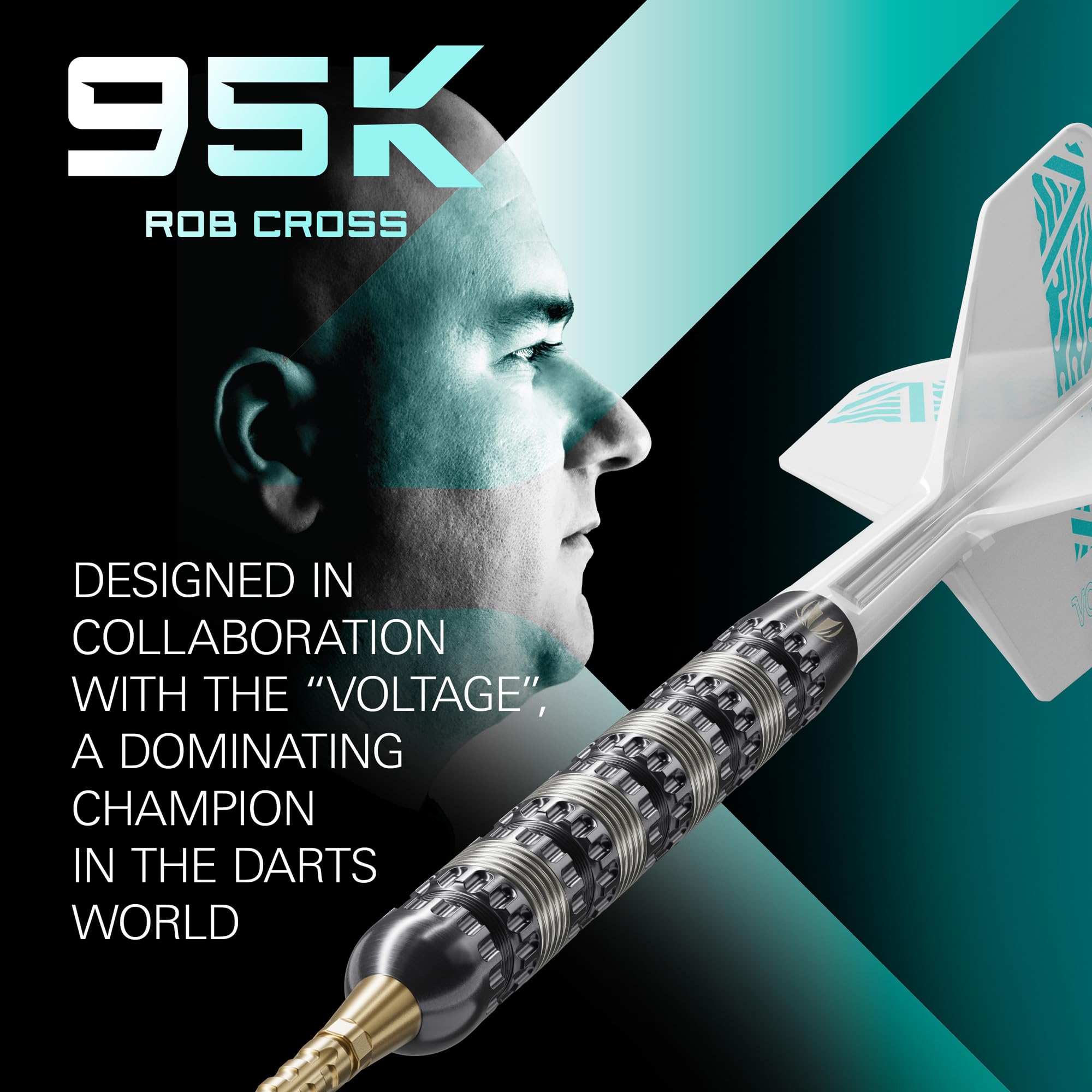 target-rob-cross-95k-steeldart-21g-k-flex-swiss-point image 2