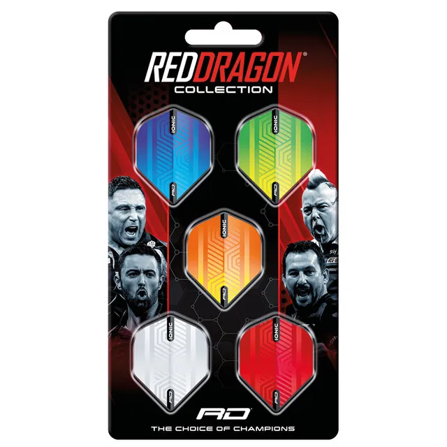 red-dragon-hardcore-ionic-flights-collection-5-sets-100-micron image 1