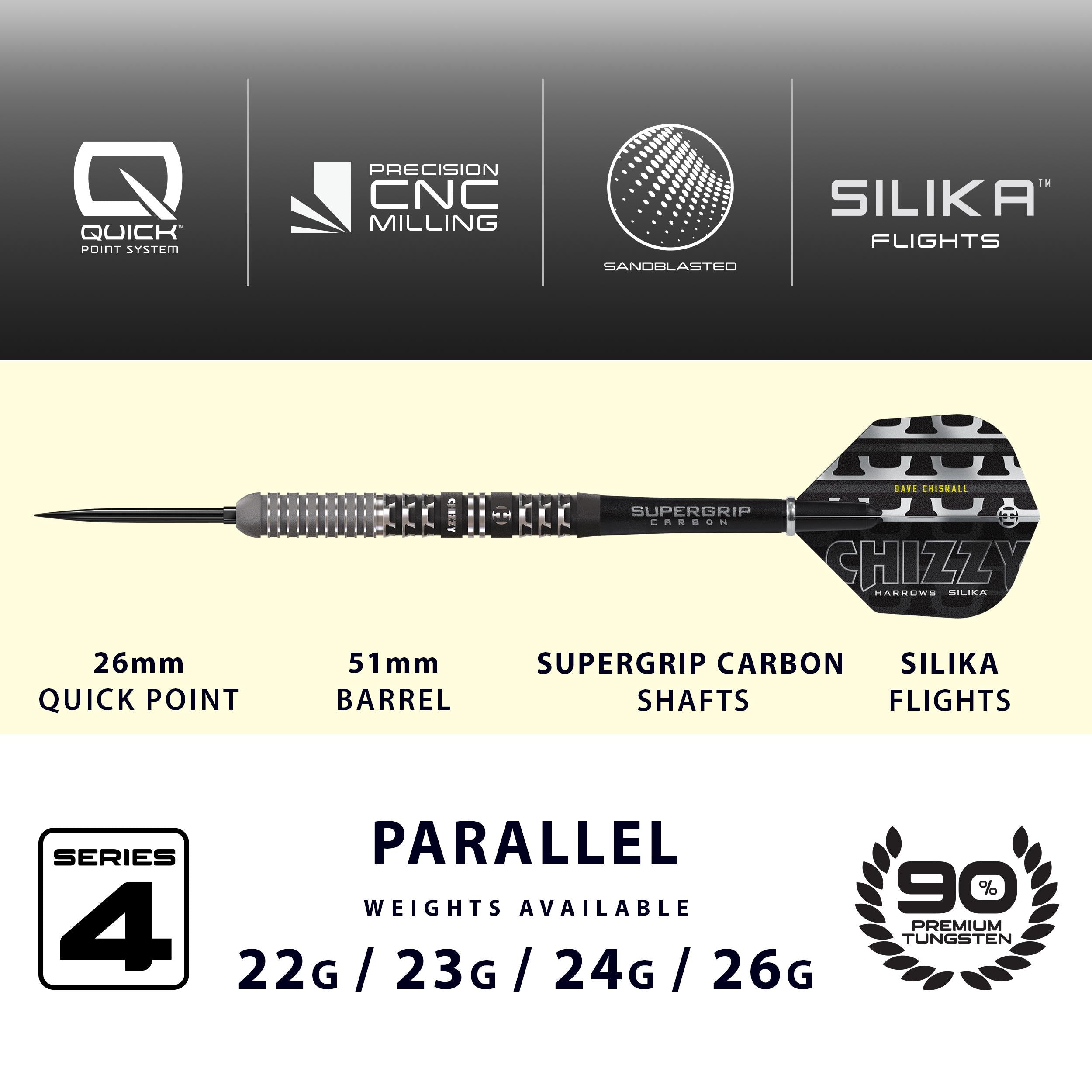 harrows-chizzy-series-4-90-steeldart-24g-quick-point image 4