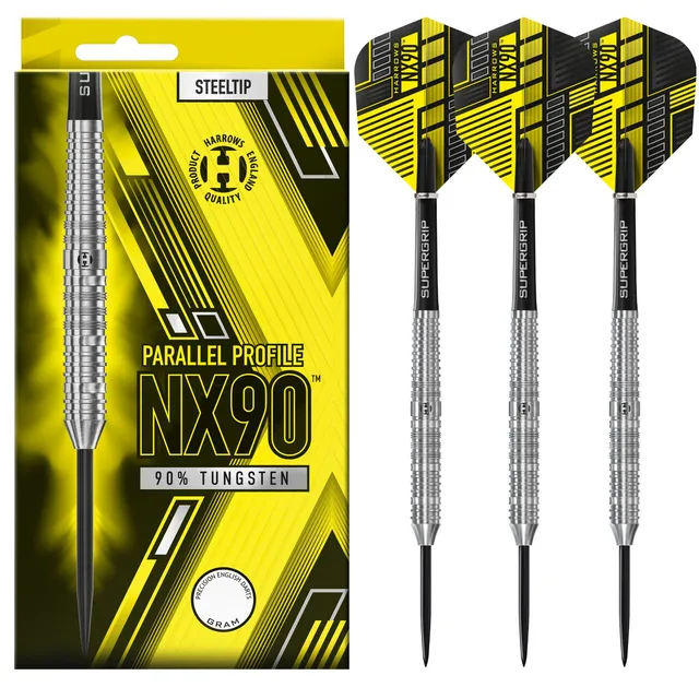 harrows-nx90-parallel-steeldarts-23g-90-tungsten image 1