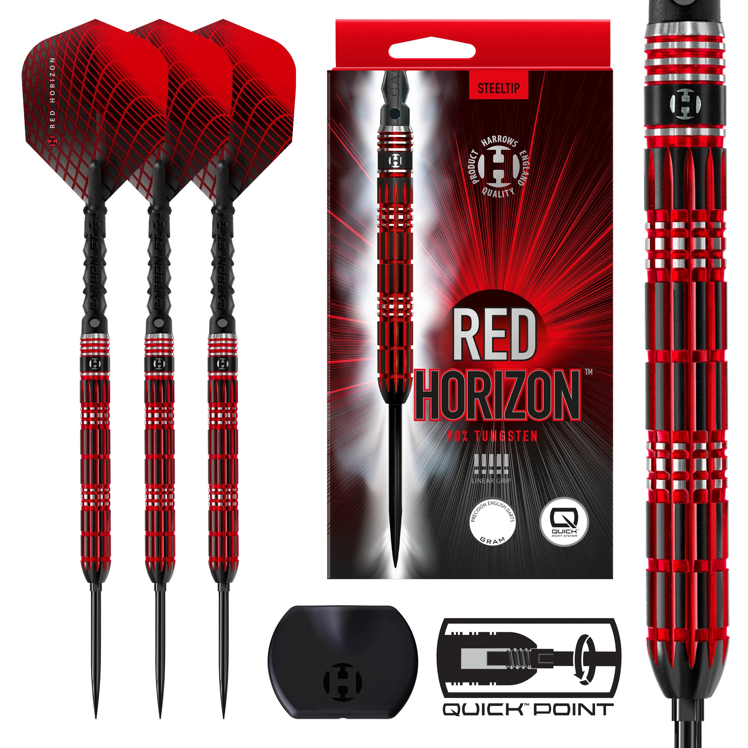 harrows-red-horizon-steeldarts-21g-90-tungsten image 1