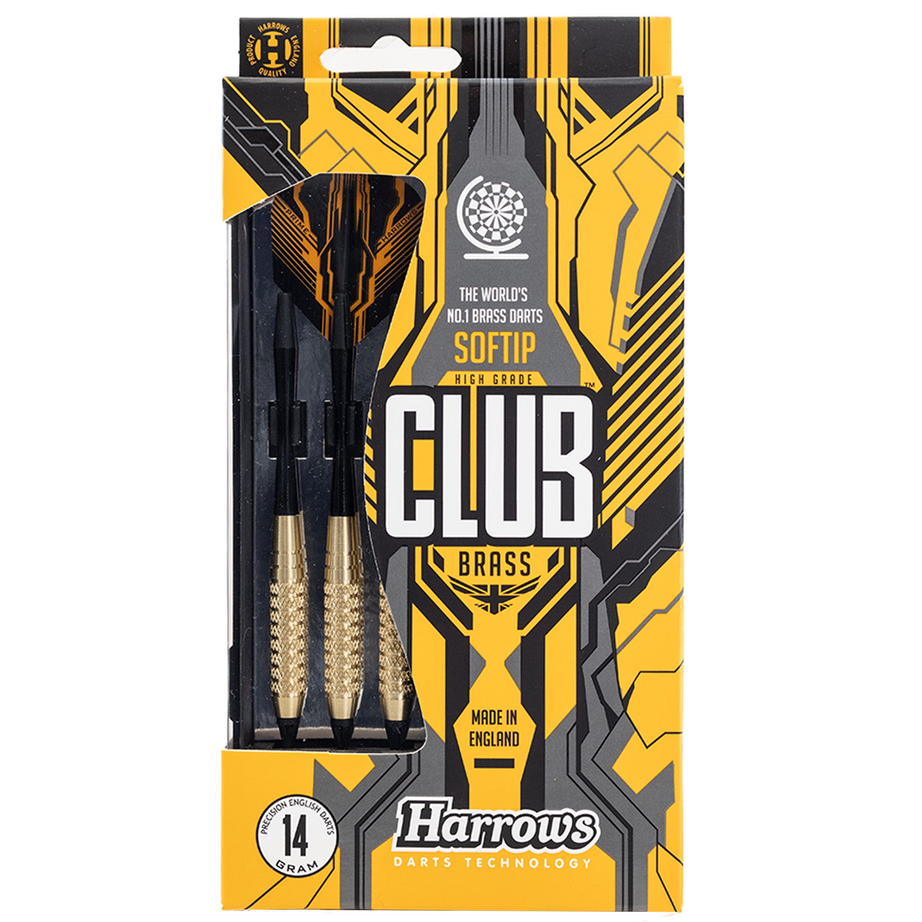 harrows-club-brass-18gk-softdart-messing-geriffelt image 4