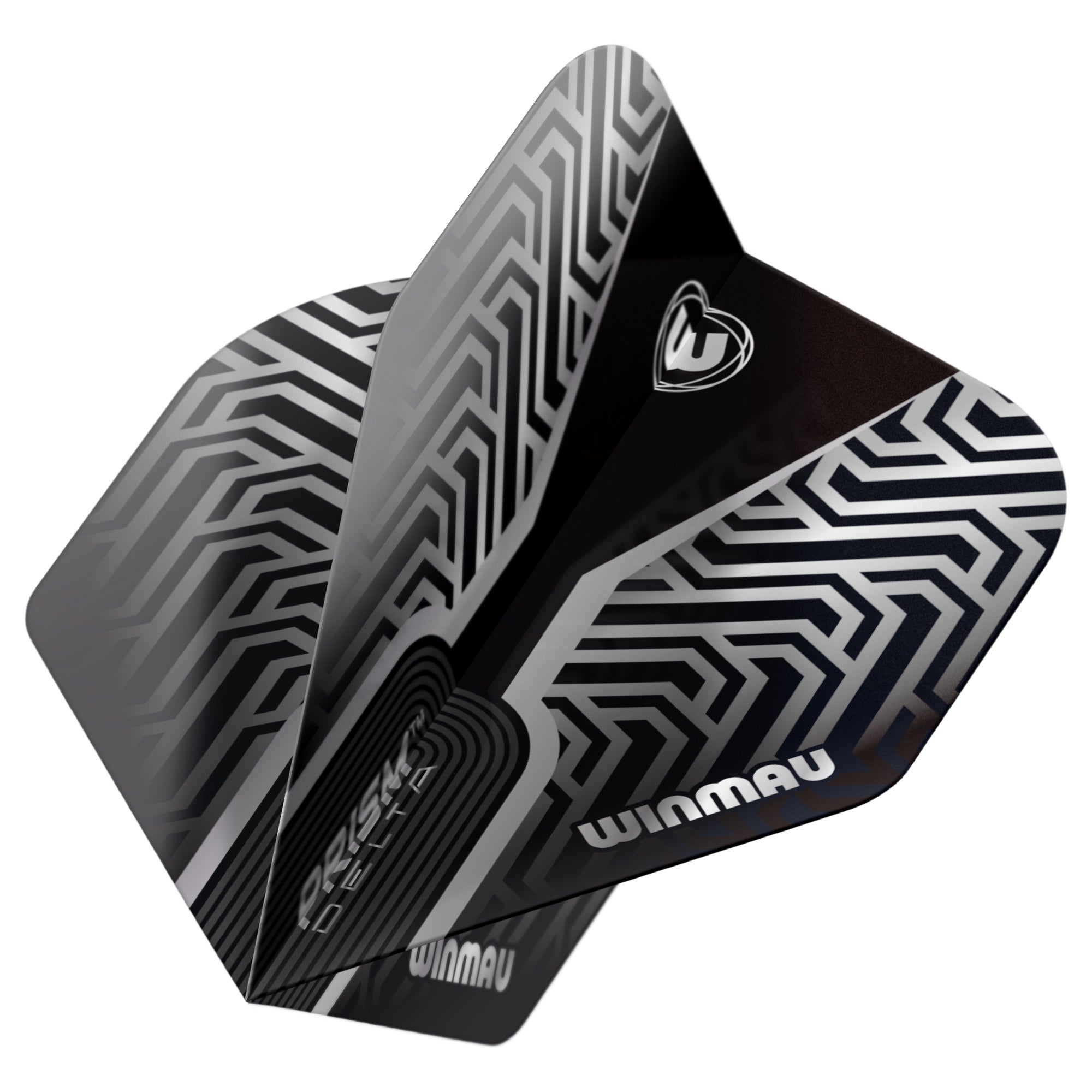 winmau-prism-delta-flights-silber-standard-3er image 1