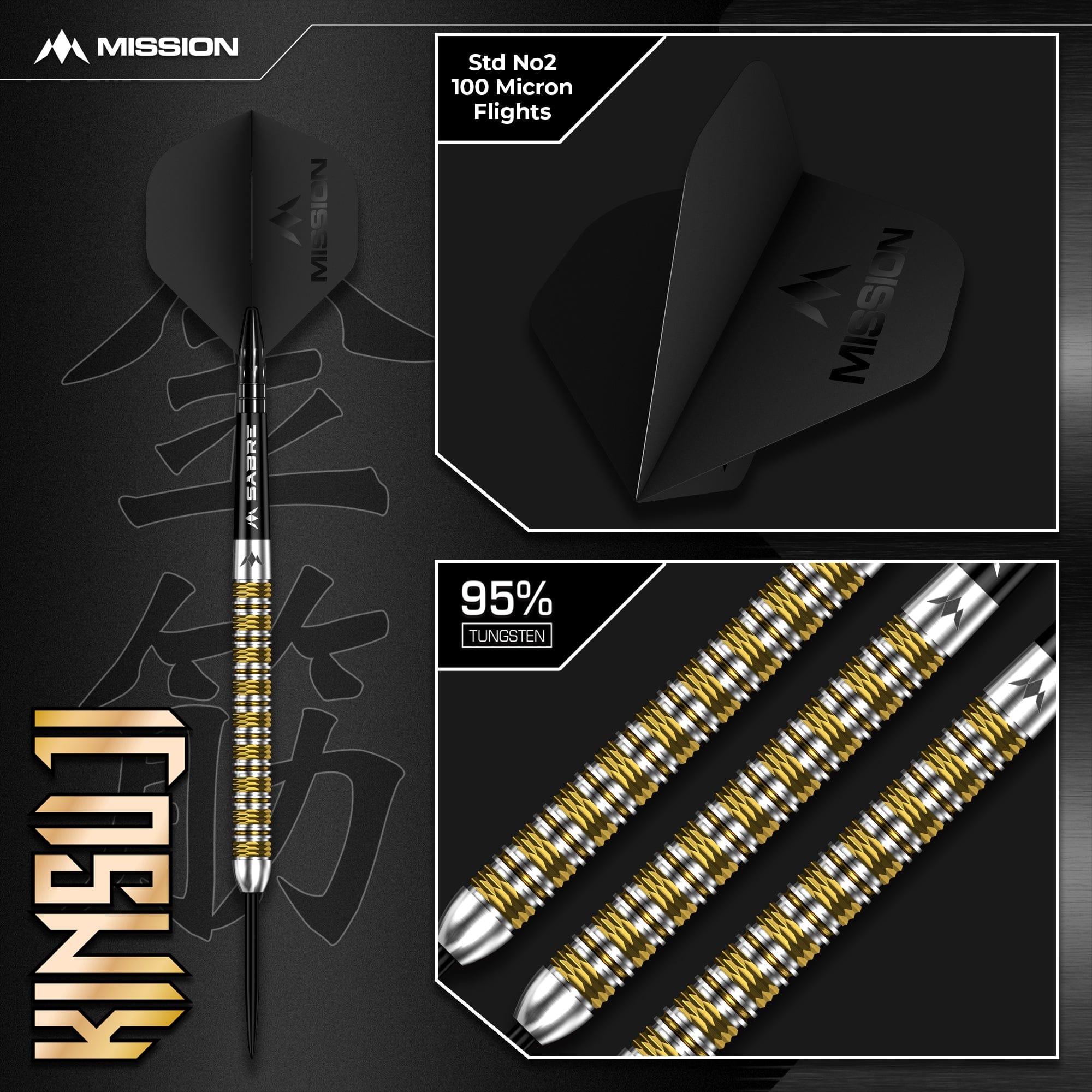 mission-kinsuji-steeldarts-24g-95-tungsten-gold image 6