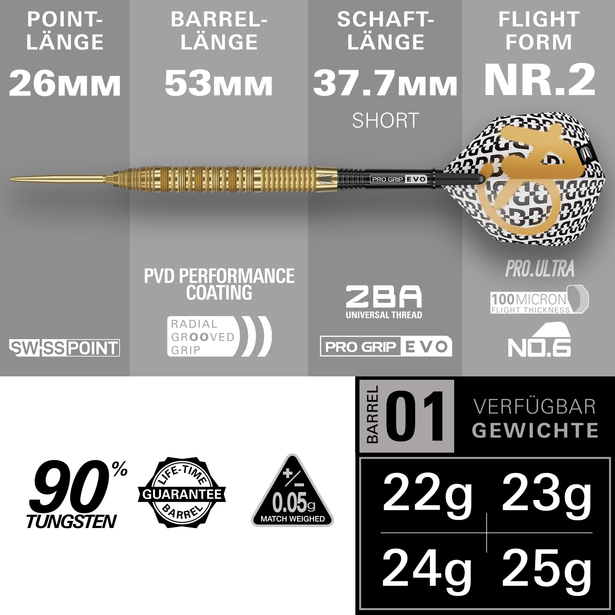 target-bolide-envy-barrel-01-steeldarts-22g-90-tungsten image 2