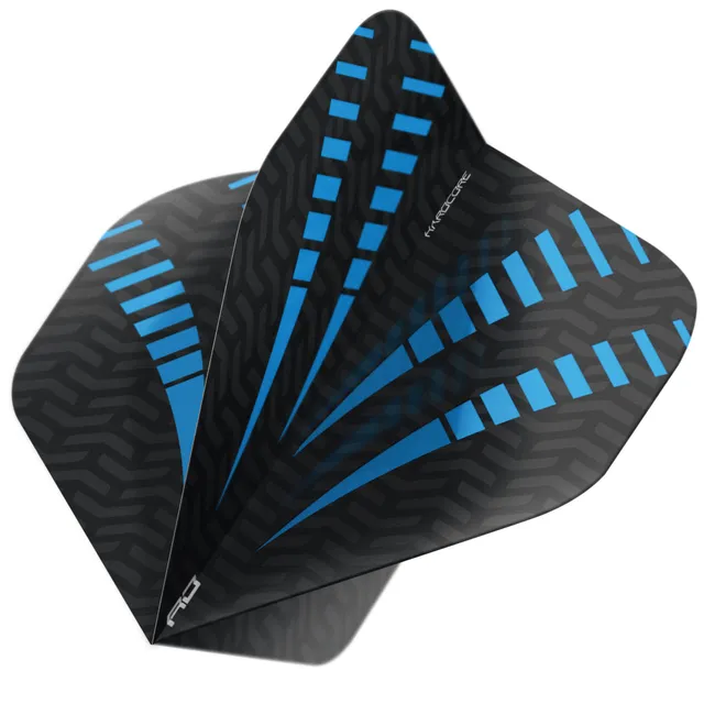 red-dragon-hardcore-radical-dartflights-standard-blau-12er-100-mikron image 1