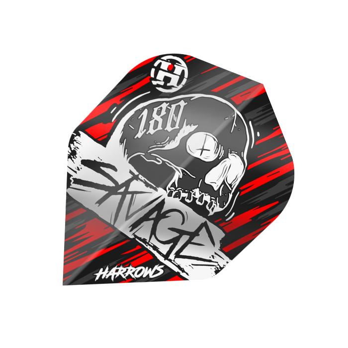 harrows-prime-savage-flights-dart-flights-3-st-ck-no2 image 1