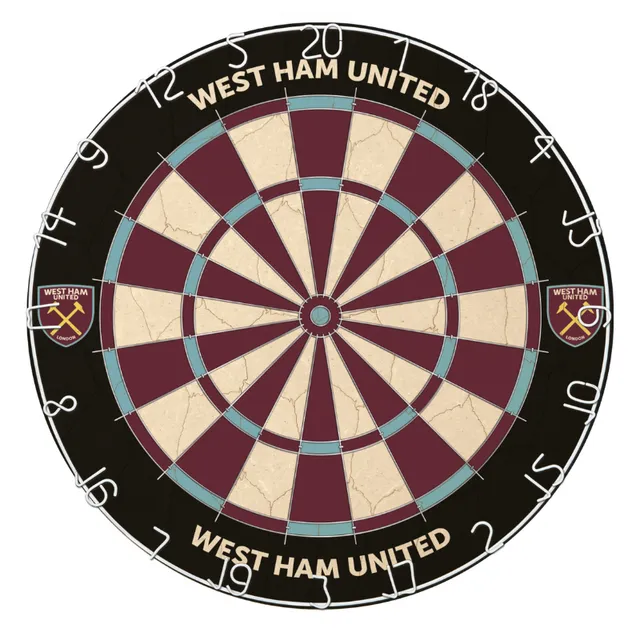 red-dragon-hardcore-west-ham-united-dartscheibe-sisal image 1