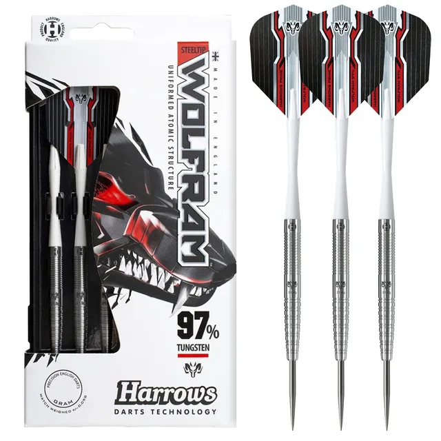 harrows-wolfram-97-steeldart-23gr-steel-tip-set image 1