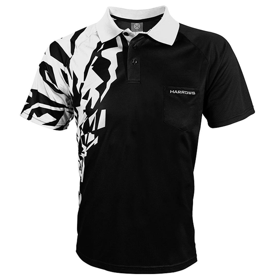 harrows-rapide-dartshirt-gr-n-gr-l-atmungsaktiv image 2