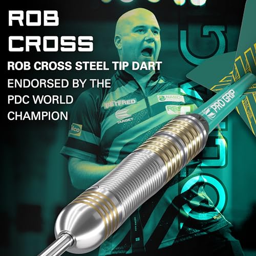 target-rob-cross-22g-messing-steeldarts-set-mit-wallet image 8