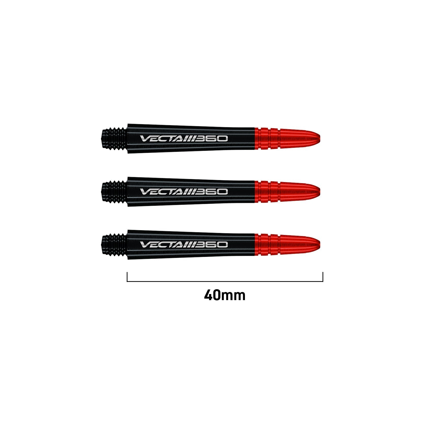 winmau-vecta-blade360-shafts-schwarz-kurz-3er image 2
