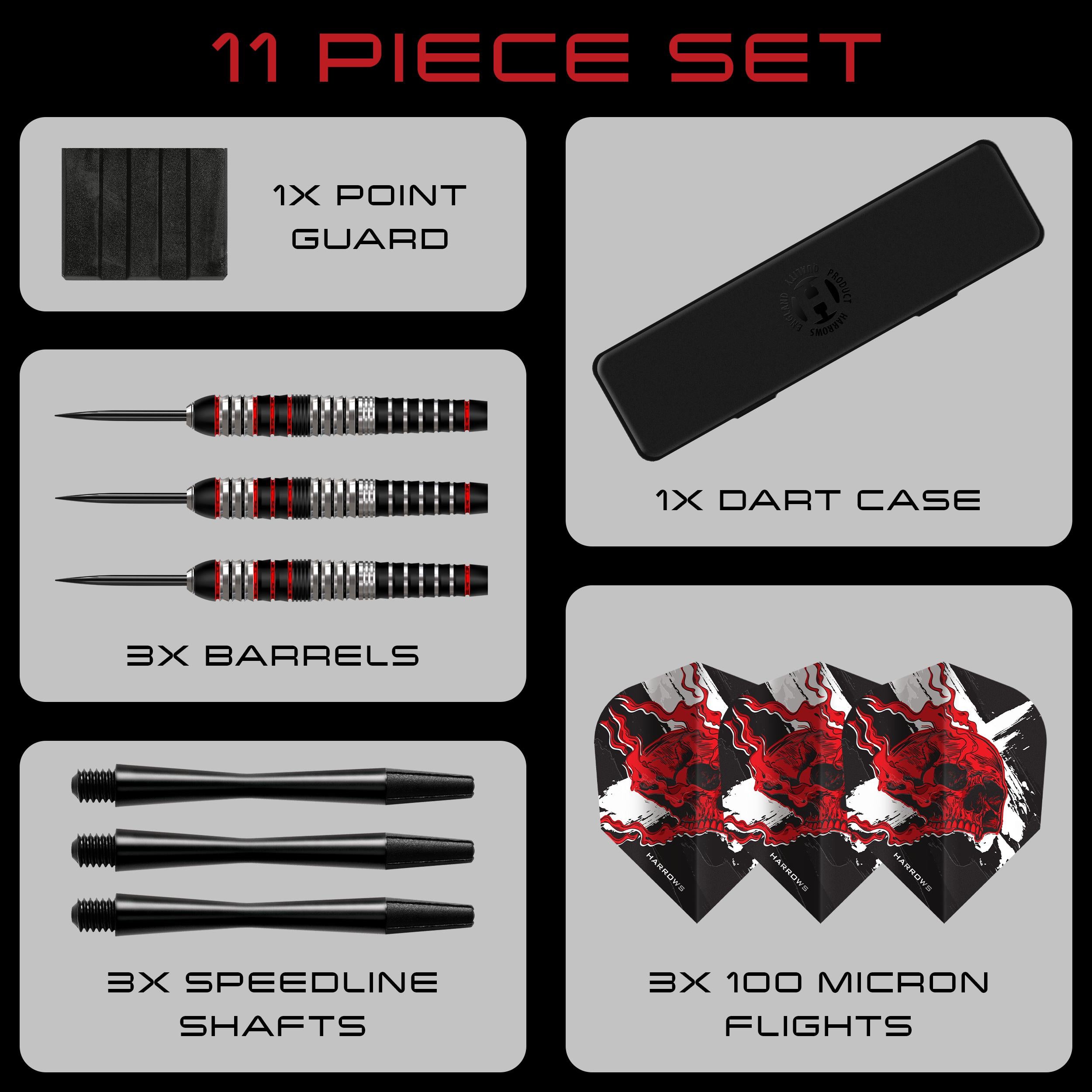 harrows-heavy-metal-ryan-searle-steeldarts-24g-edelstahl image 4