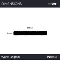 red-dragon-peter-wright-vyper-steeldarts-90-22g-set image 7