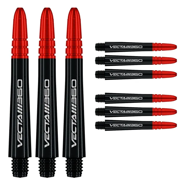 winmau-vecta-blade360-shafts-schwarz-kurz-3er image 1
