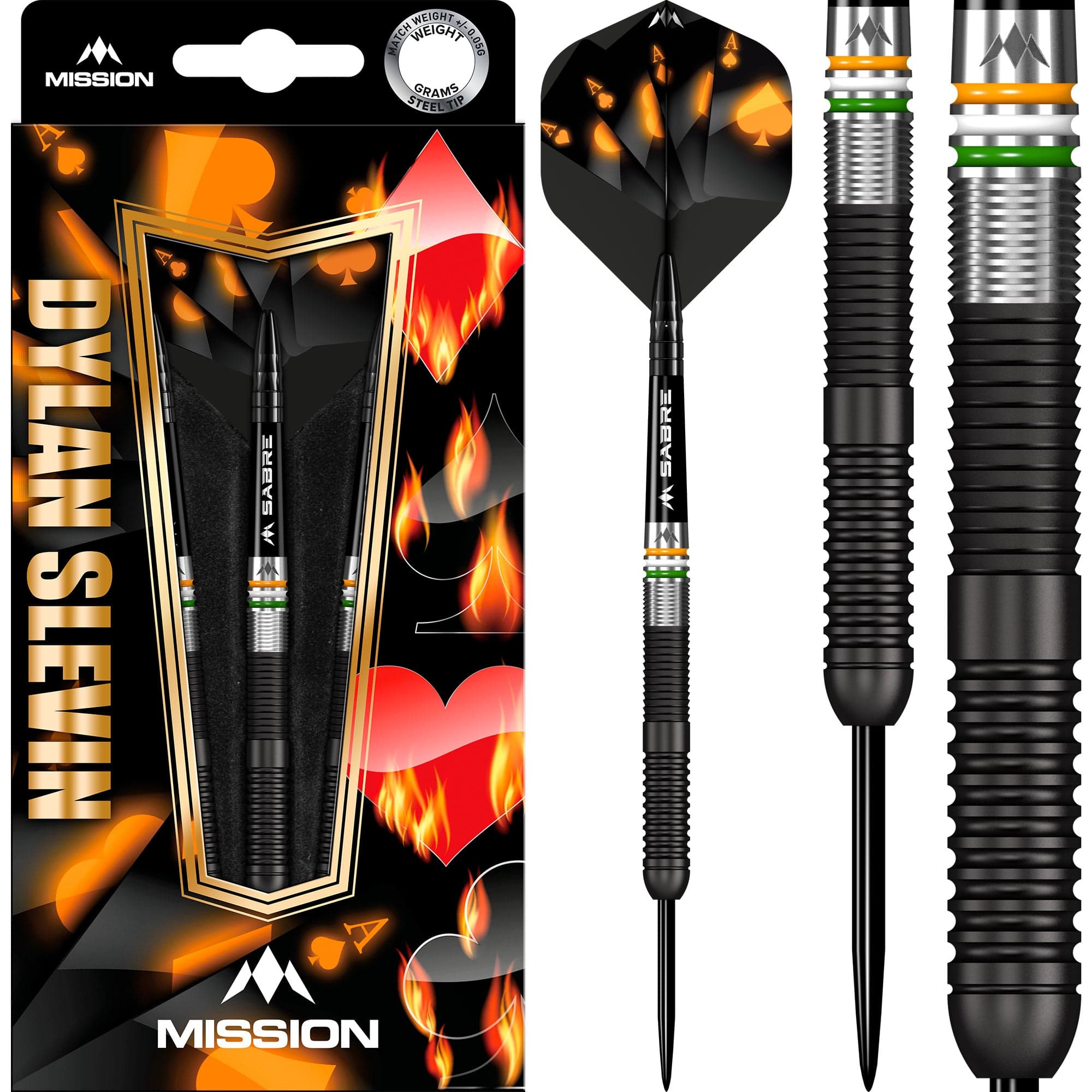 mission-dylan-slevin-steeldarts-23g-90-black image 7