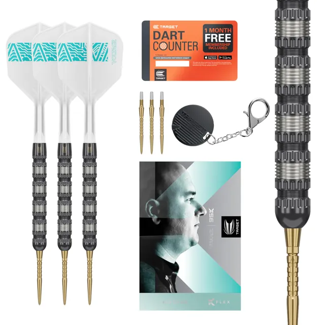 target-rob-cross-95k-steeldart-21g-k-flex-swiss-point image 1