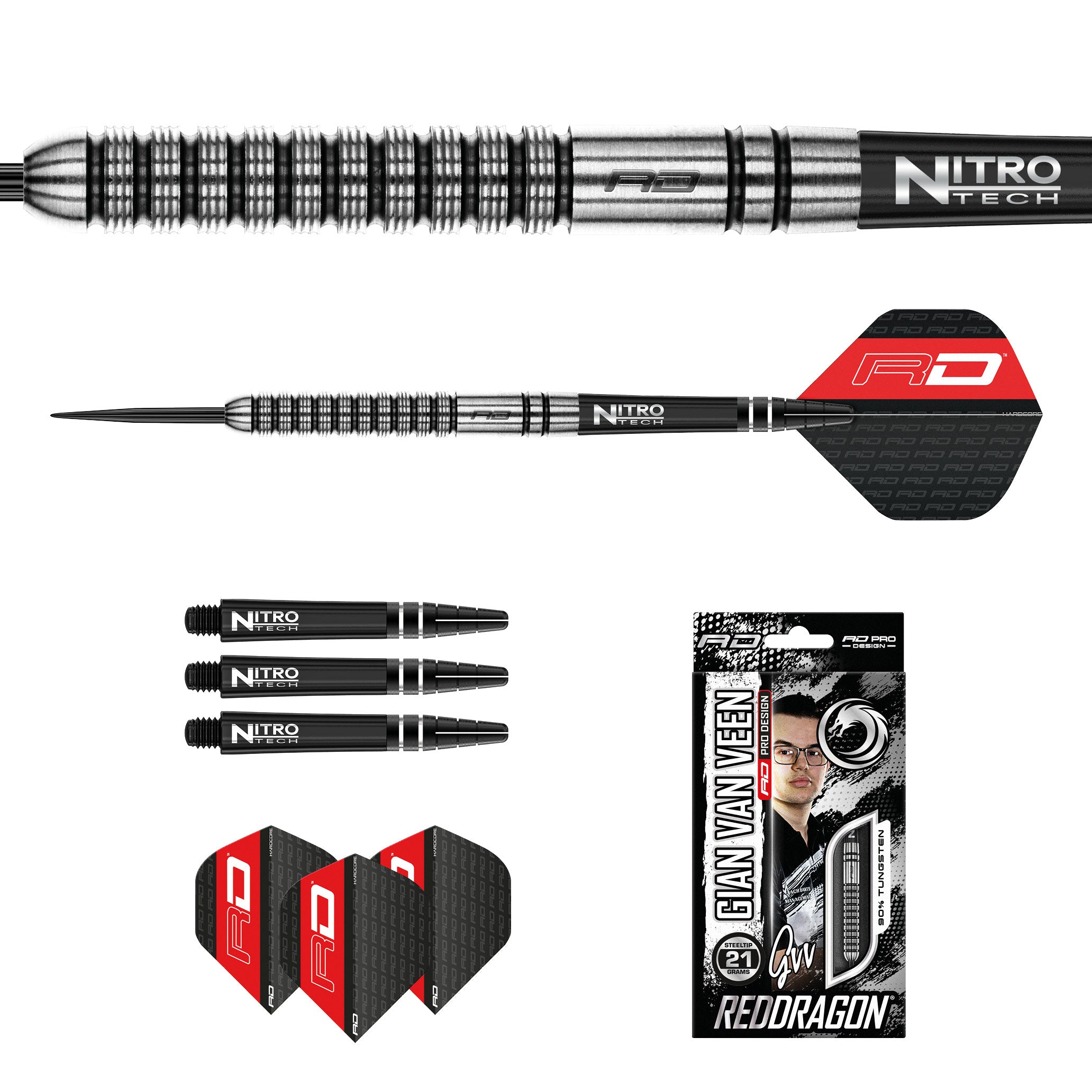 red-dragon-gian-van-veen-steeldart-24g-90-tungsten image 5