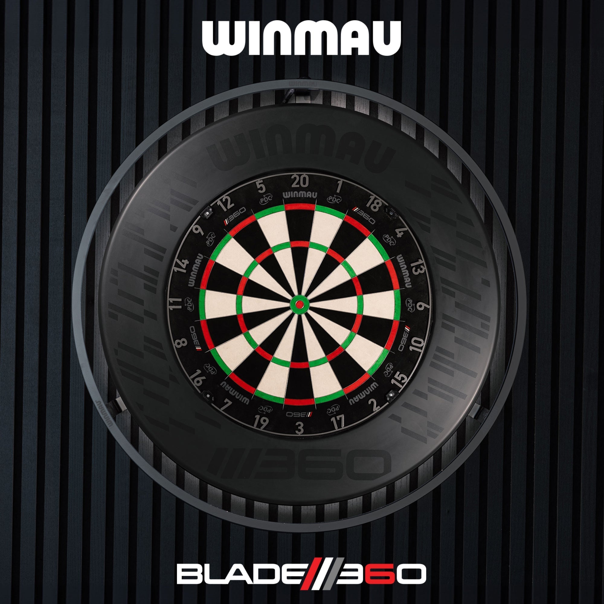 winmau-blade-360-surround-auffangring-schwarz-schaumstoff image 7
