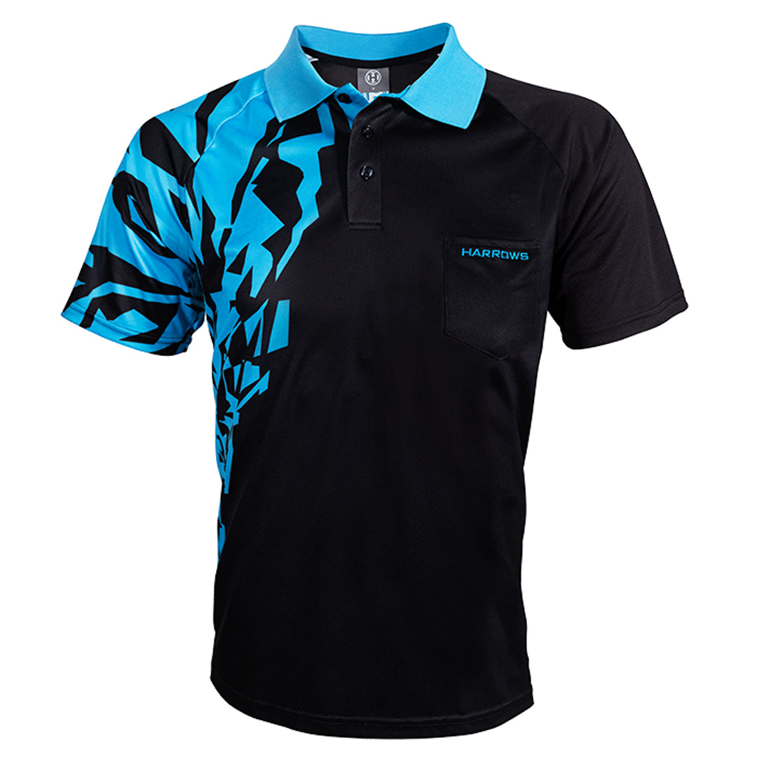 harrows-rapide-dartshirt-gr-n-gr-l-atmungsaktiv image 4