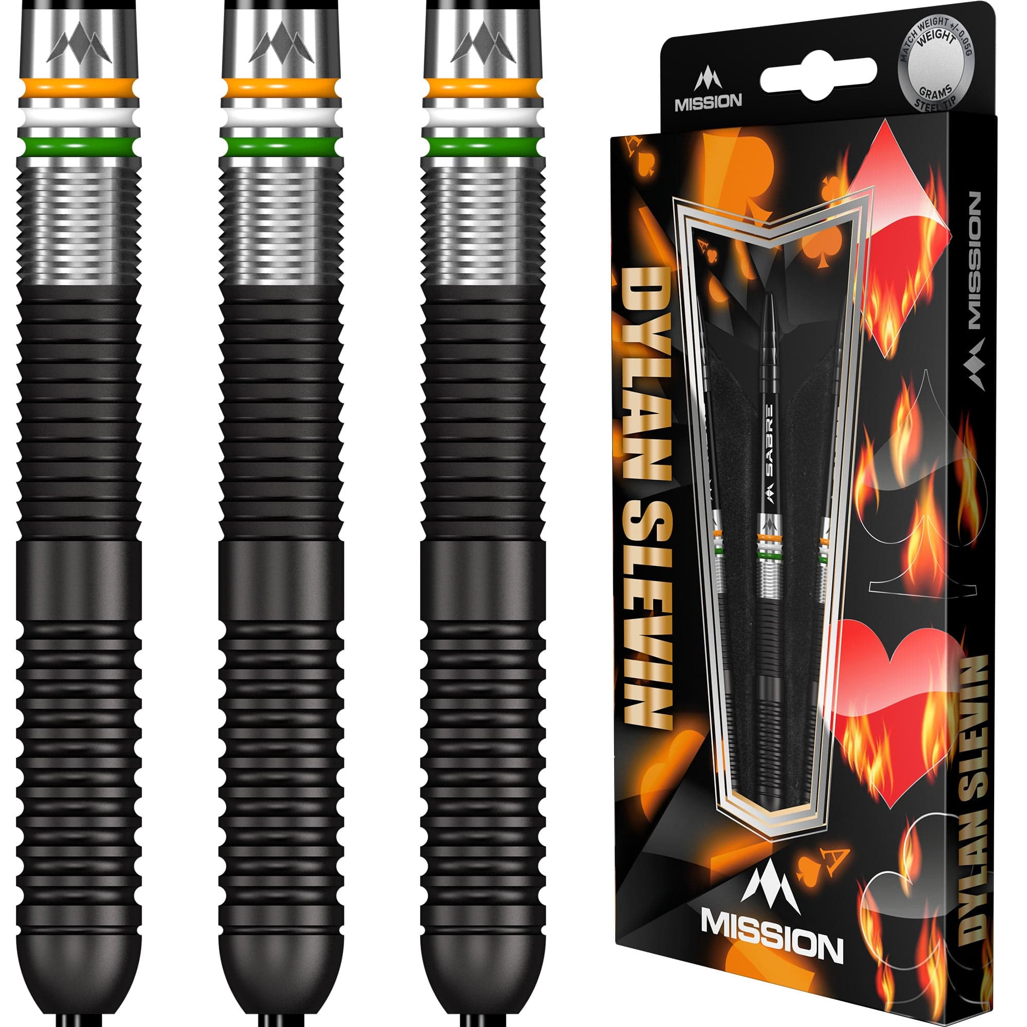 mission-dylan-slevin-steeldarts-23g-90-black image 4