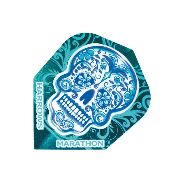 harrows-marathon-candy-skull-flights-standard-3er-set image 1