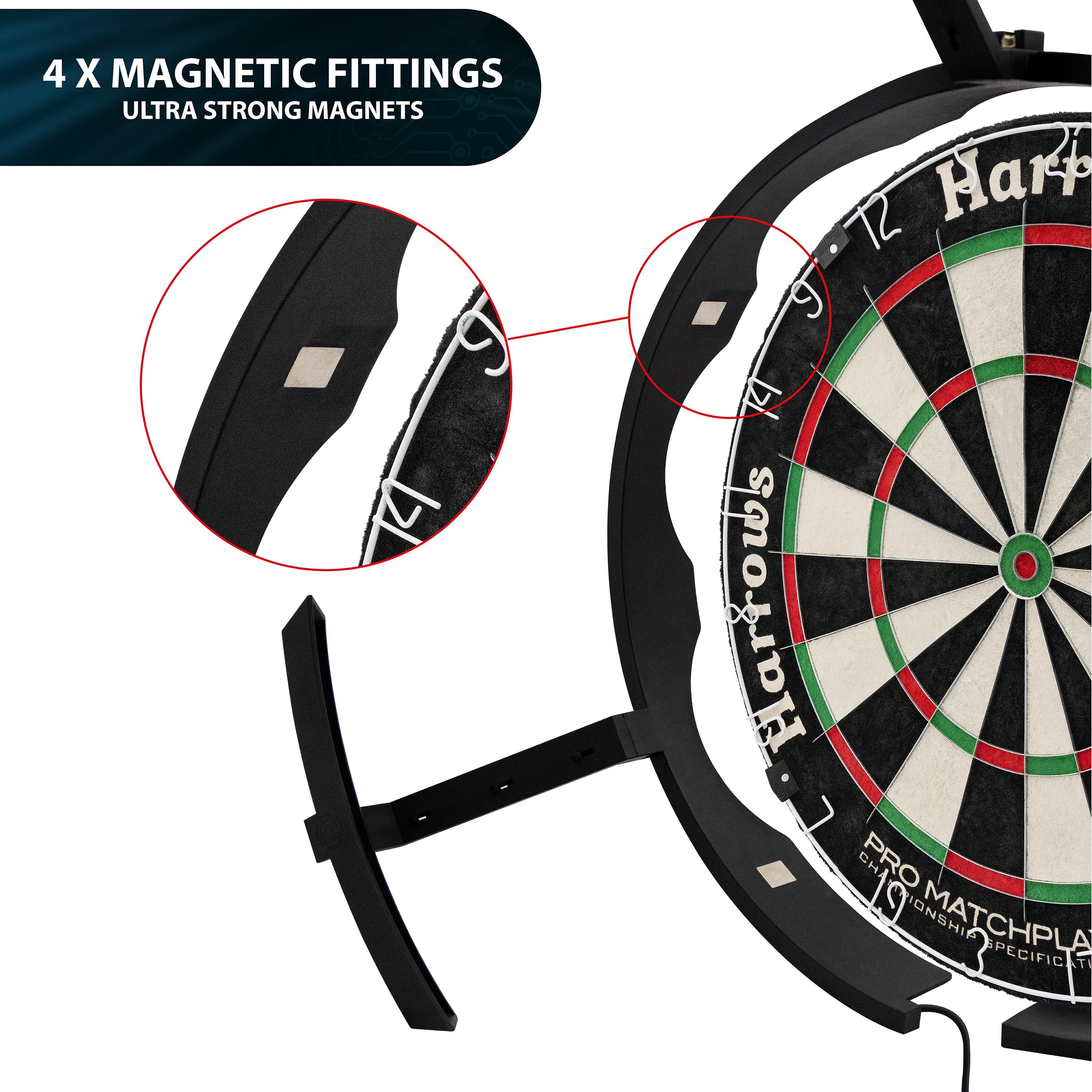 harrows-trilight-dartboard-beleuchtung-led-3-lichter image 4