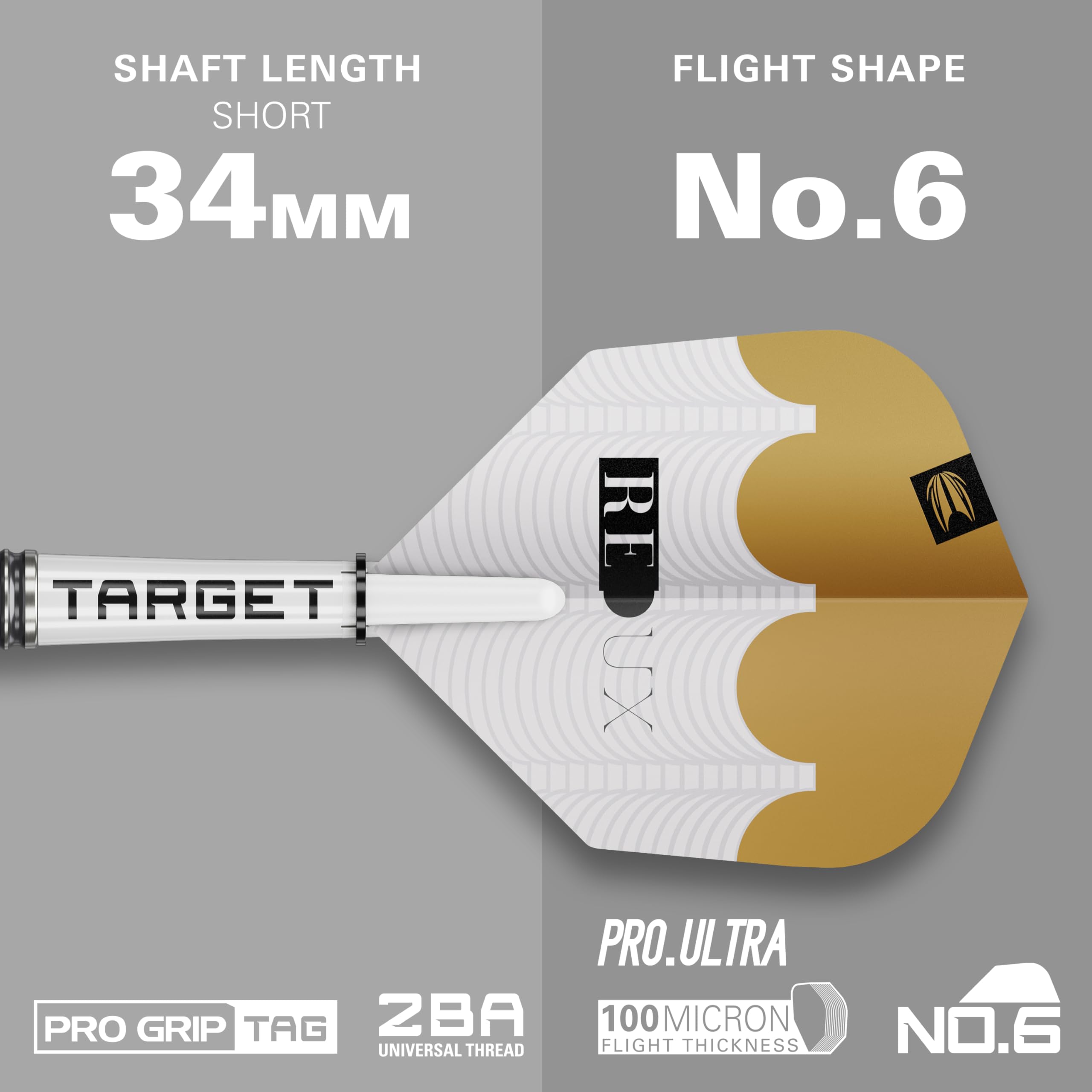 target-redux-softdarts-18g-90-tungsten-pixel-grip-set image 3