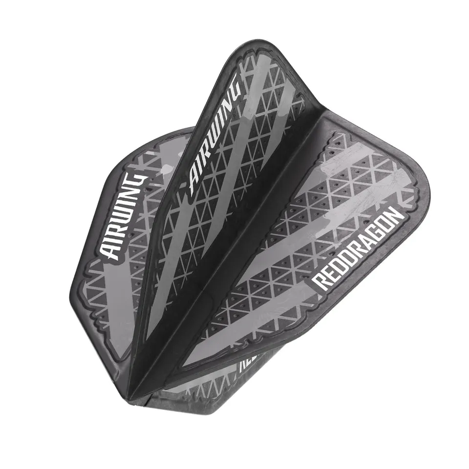 red-dragon-nitro-flite-airwing-dart-flights-schwarz-grau-v-standard image 1