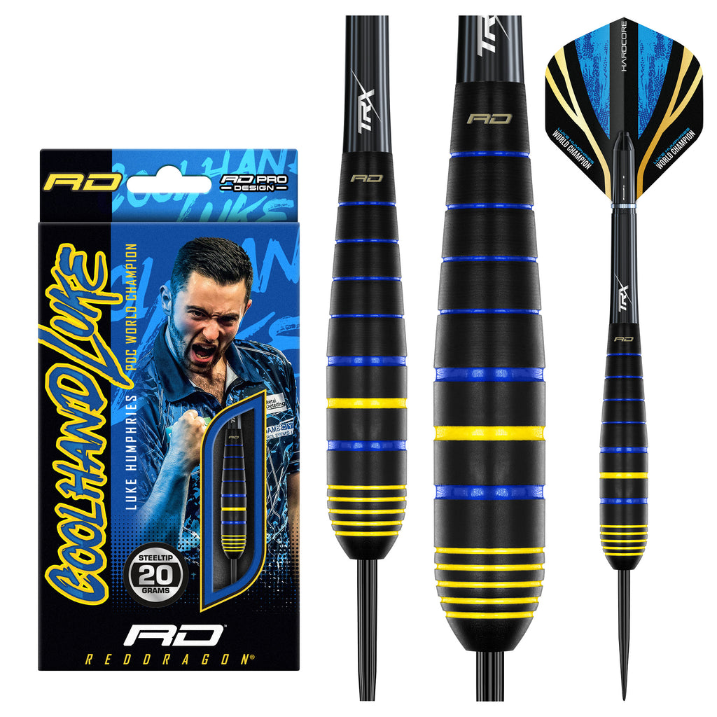 red-dragon-luke-humphries-cool-hand-brass-steeldarts-20g-torpedo image 1