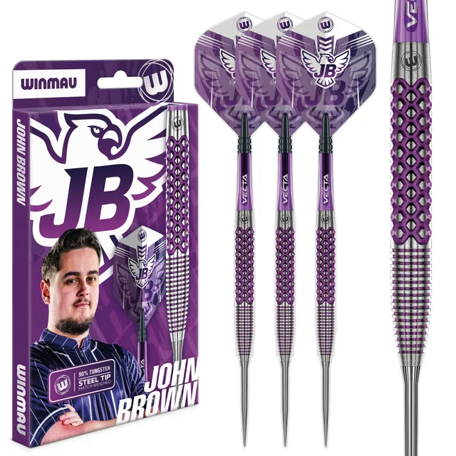 winmau-aspire-john-brown-steeldarts-22g-wolfram image 1