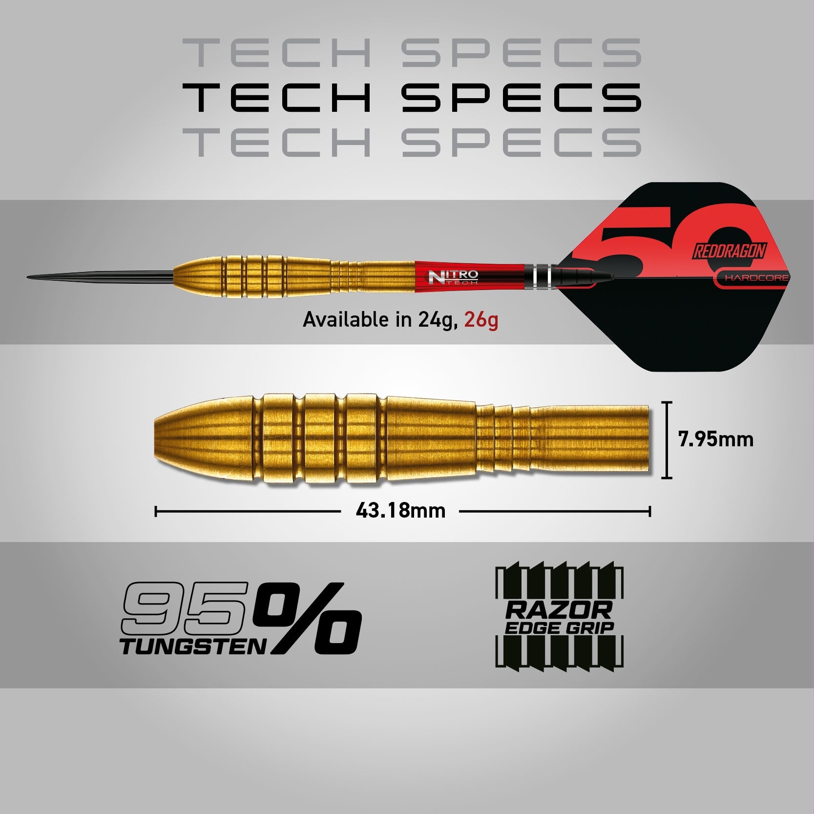 red-dragon-flightmasters-golden-virgin-5-steeldart-26g-95-tungsten image 8