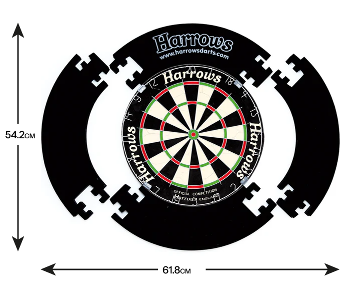 harrows-official-competition-surround-schwarz-wandschutz image 5